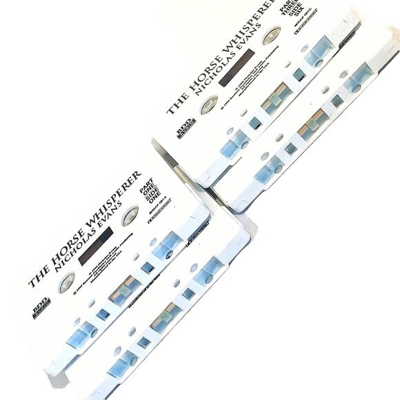 The Horse Whisperer Audio Book 4 Cassettes Western Nicholas Evans Redford Coyote - Picture 7 of 10